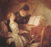 Jean Honore Fragonard, The Music Lesson (mk08)